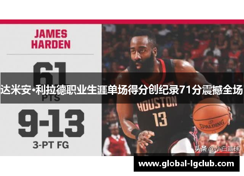 达米安·利拉德职业生涯单场得分创纪录71分震撼全场 达米安·利拉德职业生涯单场得分创纪录71分震撼全场
